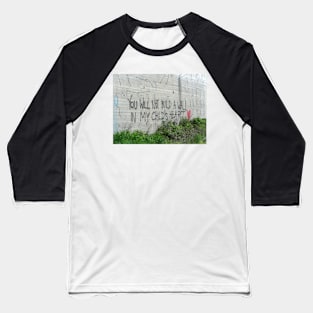 A Wall Baseball T-Shirt